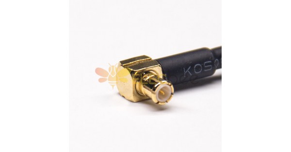 Pcs Uhf Female Connector Straight Cable To Mcx Male Right Angle With Rg