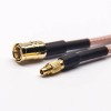 MMCX Cable 180 Degree Male to SMB Male Straight Cable with RG316 1m