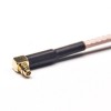 MMCX Kablolar Erkek SMB Erkek Sağ Açılı RG316 ile 10 cm