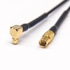 20 piezas MMCX macho a MMCX hembra Cable 1,37 Cable 10cm