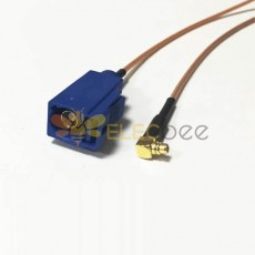  keisnoaja Fakra HSD Connector LVDS Cable Extension 1M with 6Pin  H Code Female to Female : Electronics