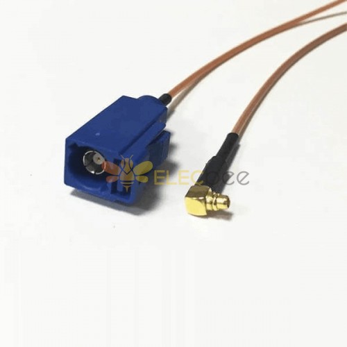 20 pièces MMCX RF câble RG179 avec interrupteur de prise MMCX connecteur Fakra C Jack