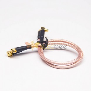 MMCX- MMCX Kablo Montajı RG316 18cm Fiş