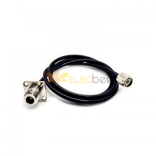 20 шт. 1 м TNC прямой штекер кабельный разъем к N Тип 4 отверстия прямой женский с RG223 RG58 RG58 1м
