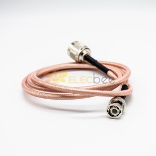 N Tipo Cabo Conector Straight Male para BNC Straight Male com RG142 1m
