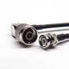 RF Coaxial Cable Assembly BNC Straight Male to N Type Right Angled Male with RG223 RG5 RG223 (en anglais) 1m
