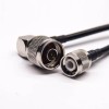 20pcs 1M TNC Connector Male 180 Degree to N Type 90 Degree Male Coaxial Cable with RG223 RG58 RG223 1m