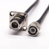 TNC Straight Plug Cable Connector to N Type 4 Holes Straight Female with RG223 RG58 RG58 1m