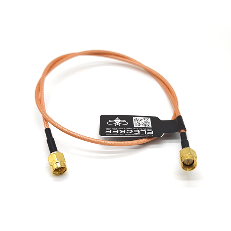 20 Stück gerader SMA-Kabelstecker Koaxial für Braun RG316 mit SMA-Stecker 1,5 m RG316