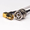 BNC Straight Connector Mâle à SMA Mâle RP Right Angled Coaxial Câble avec RG316