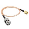 BNC zu SMA Kabel 30cm RF Koaxial Adapter Stecker