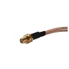 Kabel Koaxial RP SMA Schott Buchse zu Dual TS-9 Splitter Combiner Kabel Jumper Pigtail RG316 10cm