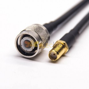Male TNC Straight Cable Connector to SMA Straight Female with RG223 RG58 RG223 10cm