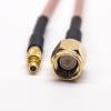 20 piezas MMCX a SMA Cable MMCX macho recto a SMA recto macho Coaxial Cable con RG316 1m