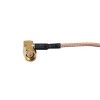 SMA zu BNC Kabel Rechtwinkel Stecker zu Stecker Montage Pigtail RG316 15CM für Antenne
