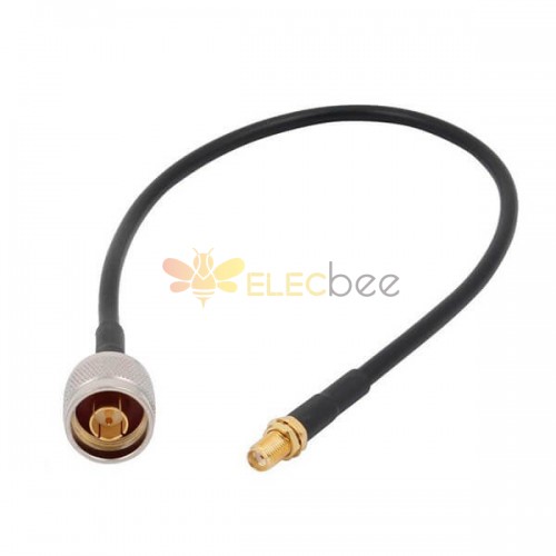 N a SMA Cabo Adaptador Pigtail RG58 Cabo Coaxial 40CM De comprimento