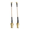 Pigtail Cabo com SMA Feminino Conector para MMCX Masculino para Antena 10CM 2pcs