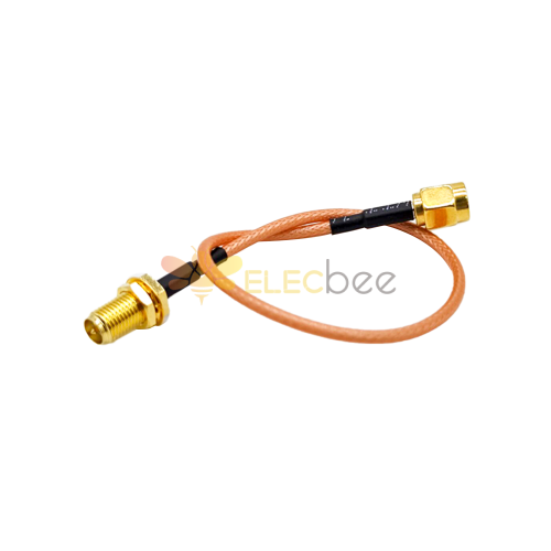 Reverse SMA Cable 20cm Male to Female RP-SMA Extension Cable