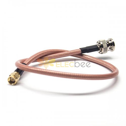 Rf Cable Assembly Bnc Male Straight To Sma Male Straight With Rg142 6125