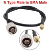 20 шт. RF кабель SMA штекер к N Тип штекер антенны косичка кабель RG58U 50 см