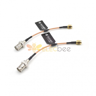 20pcs RP SMA Antenna Cable Extension to RP BNC Female RG316 10CM