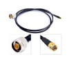 20pcs RP SMA Extension Cable 1M to N Male Connector Antenna Pigtail Coaxial LMR200 Cable 1M