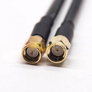 20pcs SMA Cable Male to Male RP Straight RF Cable with RG58