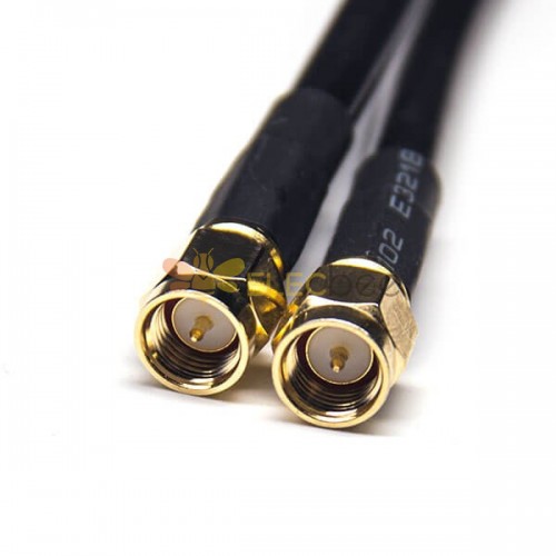 20 piezas Cables SMA macho recto a SMA macho recto con RG58 RG223 1m