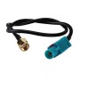 Cable de extensión SMA RG174 con conector macho Fakra Z 20cm