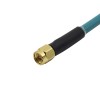 SMA macho a macho 6GHZ Low VSWR RG223 Conjunto de cable flexible 0.5m