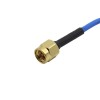 SMA macho a SMP hembra GPO RG405 montaje de cable semi flexible 10G RF cable coaxial 10cm