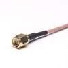 20pcs SMA to BNC Cable Assemblies SMA Straight Male to BNC Straight Female with RG316 10cm