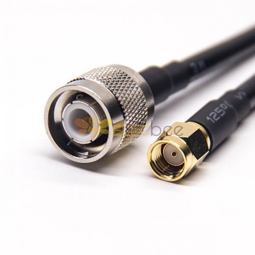 20pcs 1M TNC Connector Male Plug Straight to SMA Male RP Straight with RG223 RG58 RG223 1m