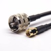 20 peças de conector UHF macho reto para cabo coaxial RP macho reto SMA com RG223 RG58 RG58 10cm