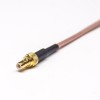 BNC para SMB Cable, BNC Straight Feminino Impermeável ao SMB Straight Feminino Coaxial com RG316 10cm