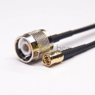 30pcs 10CM RF Coaxial Cable Assembly TNC Male Straight to SMB Male Straight RG174 Cable