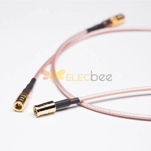 20 шт. SMB мужской кабель коаксиальный прямой к SMB припой с коричневым кабелем RG316