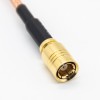 SMB to BNC Cable Assembly Male 180 Degree 50Ohm to Female with RG316 10cm