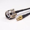 TNC Male Straight Connector to SMB Straight Female Cable Assembly 10cm