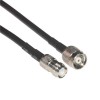 20 piezas conjuntos de cables TNC RP-TNC macho a hembra Cable de extensión Coaxial RG58 10CM