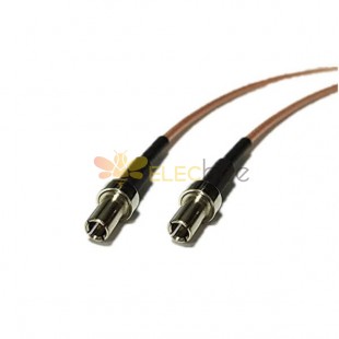 RF Test cable Straight TS9 Male to TS9 Male with RG178 15CM