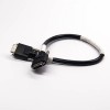 SCSI 26 Pin HPCN Straight Male to Male Double Ended Cable 1M SCSI 26 Pin HPCN Straight Male to Male Screw Lock Double Ended Cabl