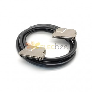 SCSI Male HPCN 100 Pin to HPCN 100 Pin Male Straight for Cable 200CM