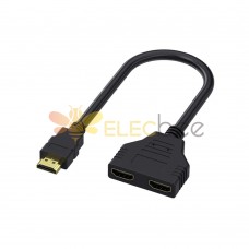 Cable adaptador HDMI a VGA, HDMI macho chapado a VGA hembra cable de vídeo  1080p, 40 pulgadas