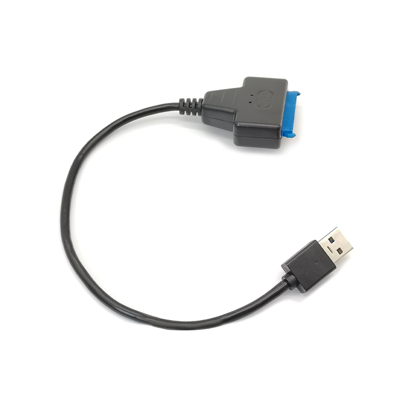 2.5 Inch SATA Female To USB 3.0 Type A Male Cable 0.1M