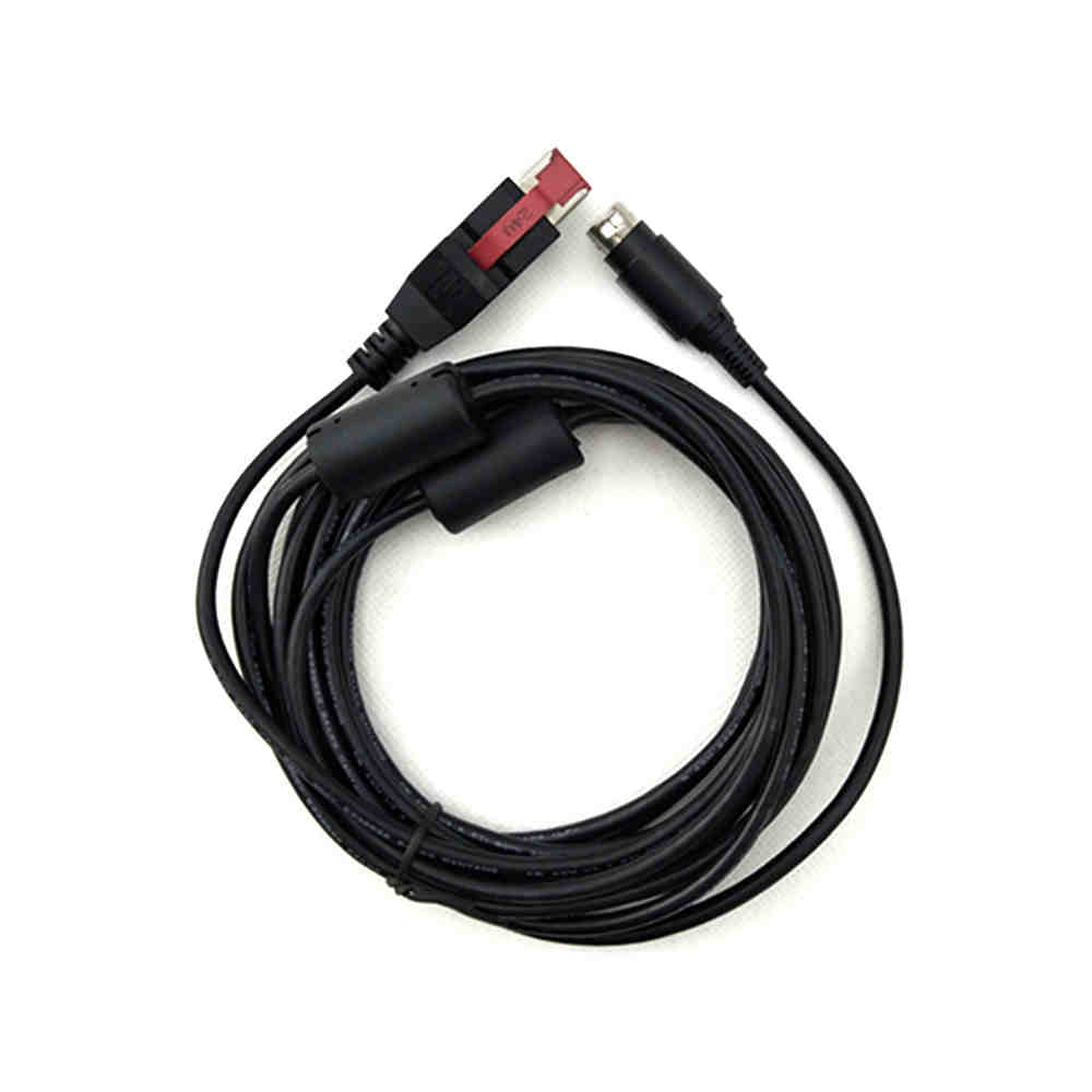 24V POWER USB to POWER DIN 3P Printer Power Data Cable