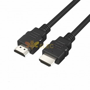 4K HD HDMI Cable with 3D Visual Effects 2.0 Version and Aluminum Foil Shielding - Suitable for Display Monitors and Projectors  19+1 HDMI Cable