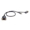 Comunicazione Bms DB9 maschio a USB-C ibrido RS232 con cavo USB-A