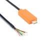 RS485 USB Type C單邊線纜1M