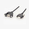 USB 2.0 A Erkek - B Dişi Kelebek Vida Kilitleme Kablosu